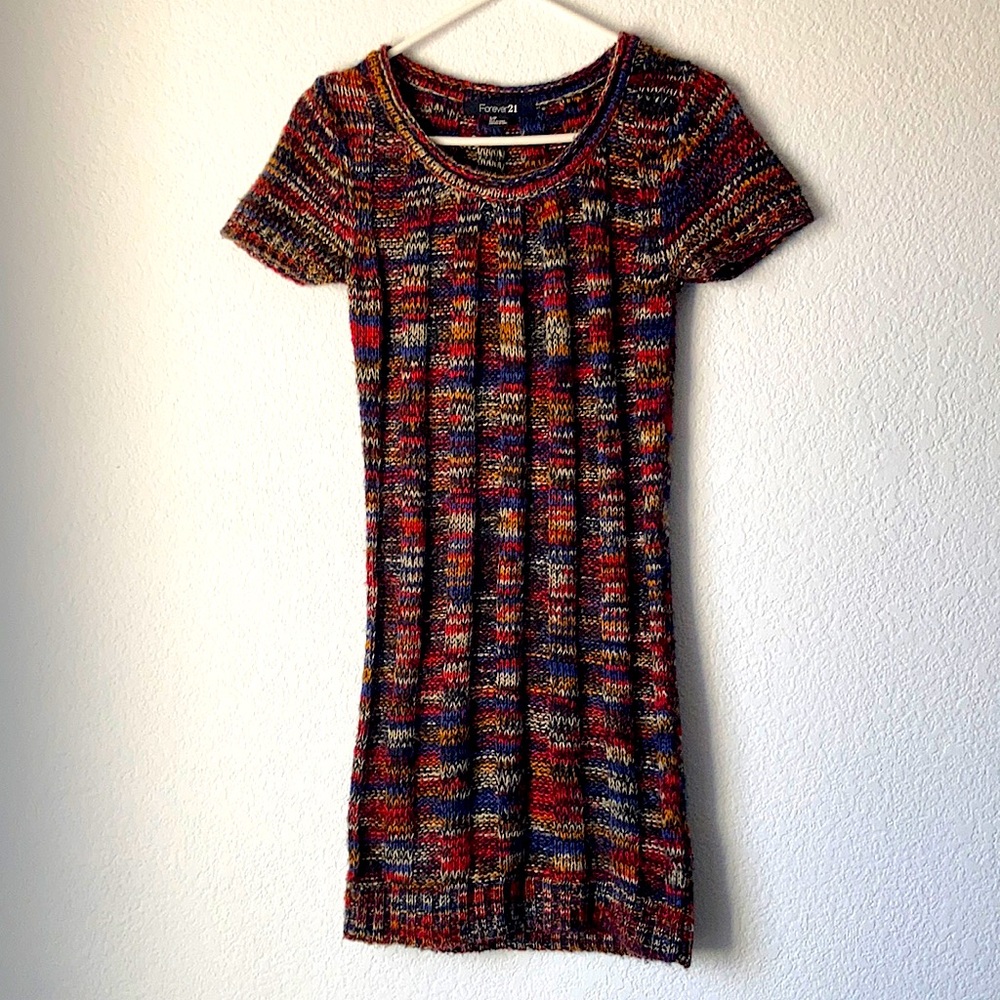 Knitted wool dress, Forever21 size small